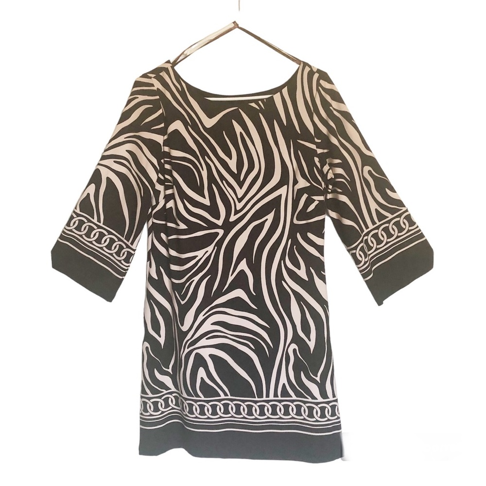 Zebra Print Dress